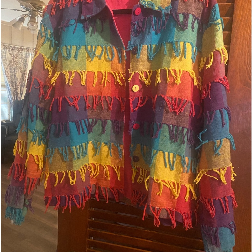 Ladies Patch Work Jacket - image 1